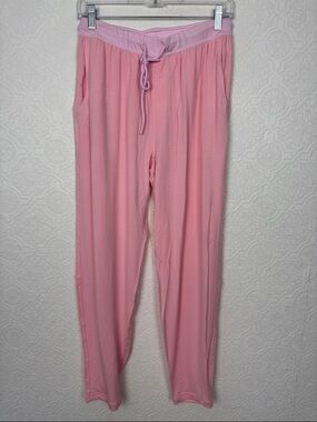 Jambys Modal Pink Lounge Pants Small Long Jambys Drawstring Pajama Pants
